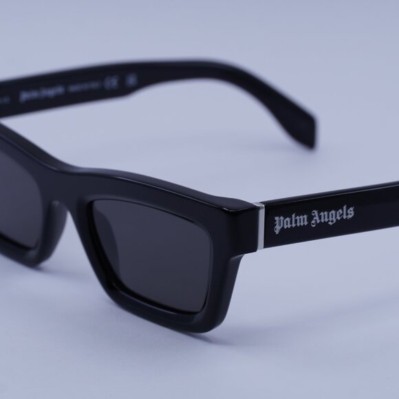 Palm Angels PERI108 MELROSE 1007 Sunglasses Black Cat Eye Frame, Grey Lenses - Picture 2 of 10